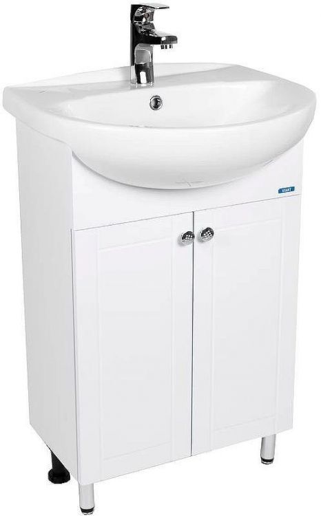 Тумба под раковину VIANT Париж 55 VPAR55ER-T2ST Белая