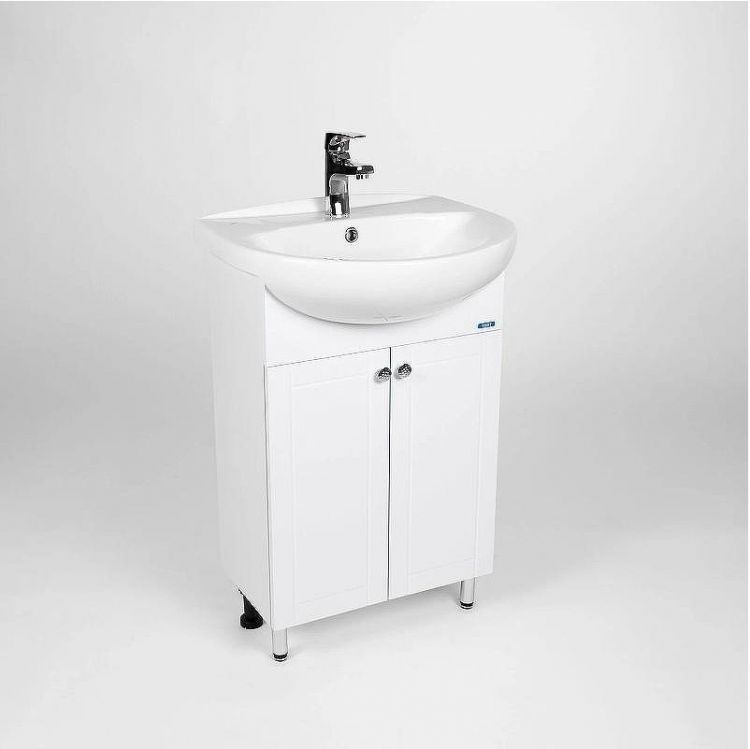 Тумба под раковину VIANT Париж 55 VPAR55ER-T2ST Белая