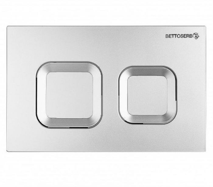 Инсталляция Bettoserb Sava Free Standing SFS40006472 для унитаза с клавишей смыва Хром матовый