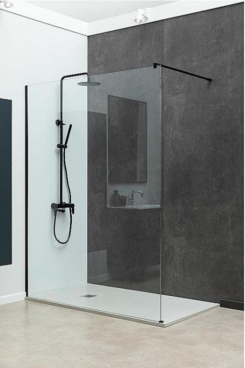 Душевая перегородка Allen Brau Infinity 1 160 3.21033.BBA профиль Черный браш стекло прозрачное Душевая перегородка Allen Brau Infinity 1 160 3.21033.BBA профиль Черный браш стекло прозрачное