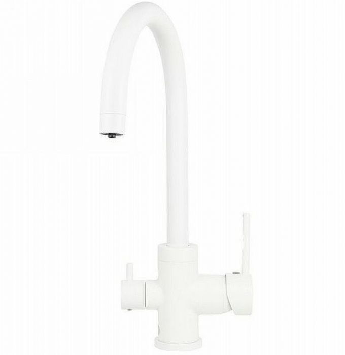 Смеситель для кухни Kaiser Merkur 26744-4 Белый матовый