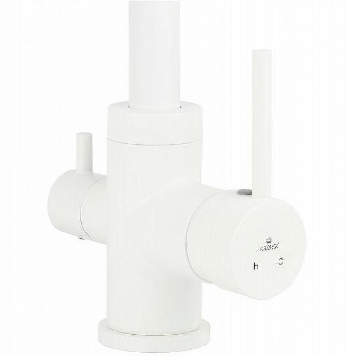 Смеситель для кухни Kaiser Merkur 26744-4 Белый матовый