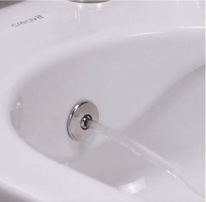 Унитаз биде Creavit Free FE322-34CB00E-0001 подвесной Белый без сиденья