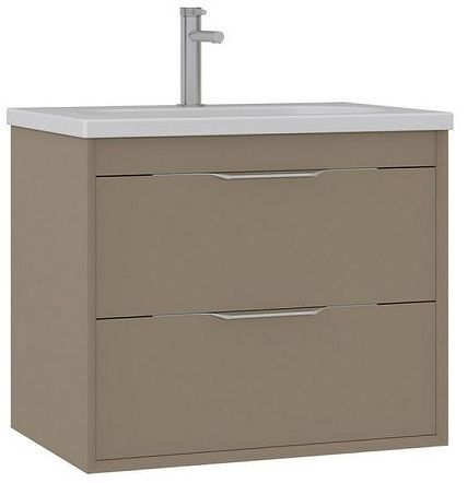 Тумба с раковиной Orka Clay 65 5004381 подвесная цвет Sahra