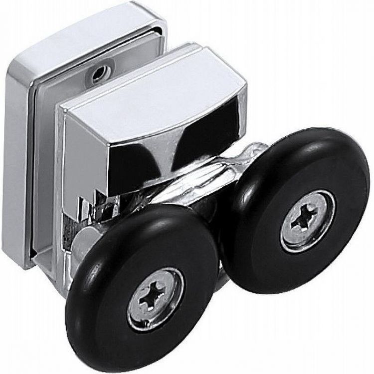 Душевой уголок Aquatek 90х90 AQ ARI KV 09020BL профиль Черный стекло прозрачное