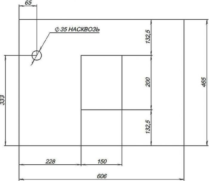 Комплект мебели для ванной STWORKI Карлстад 60 427870 подвесной Дуб рошелье