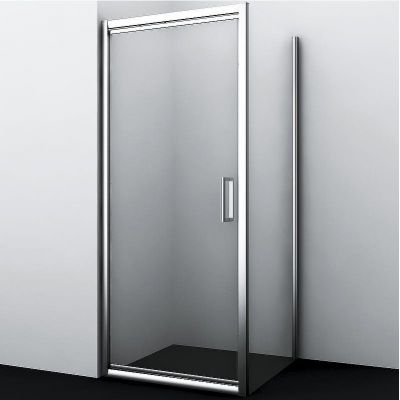 Душевой уголок WasserKRAFT Salm 80x80 27I02 профиль Хром стекло прозрачное