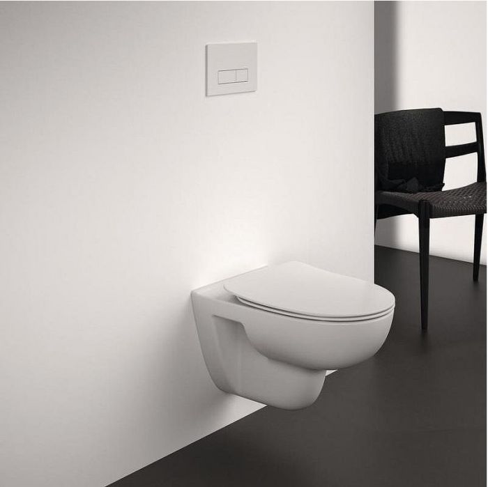 Комплект унитаза с инсталляцией Ideal Standard I.Life A Uni I001601 с сиденьем Микролифт