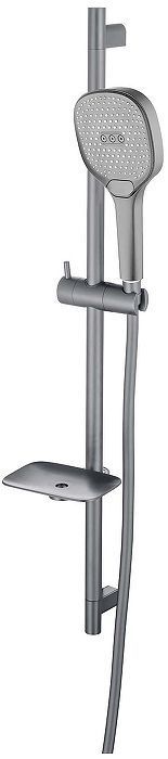 Душевой гарнитур Aquatek Вега AQ2021BGM цвет Оружейная сталь Душевой гарнитур Aquatek Вега AQ2021BGM цвет Оружейная сталь