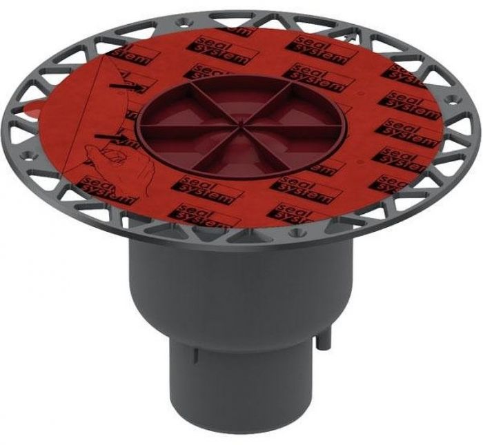 Сифон для душевого трапа Tece Drainpoint S DN70 3603600 вертикальный без декоративной решетки