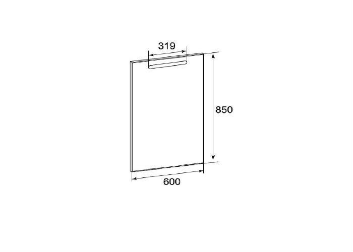 Зеркало Roca The Gap ZRU9302688 с подсветкой