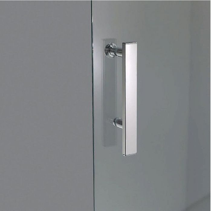 Душевой уголок Koller Pool Aqua Line 90X90 R90RG профиль Хром стекло матовое