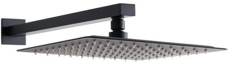 Верхний душ Allen Brau Infinity 5.21019-31 Черный матовый