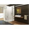 Душевой уголок Ravak Brilliant BSKK3-80 80х80 L 3UL44A00Y1 профиль Хром стекло Transparent