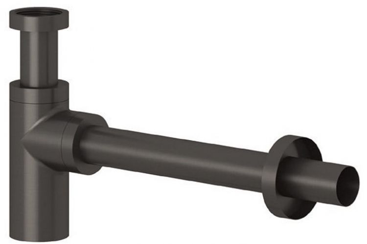 Сифон для раковины Kludi 10020N2-00 цвет Оружейная сталь брашированная Сифон для раковины Kludi 10020N2-00 цвет Оружейная сталь брашированная