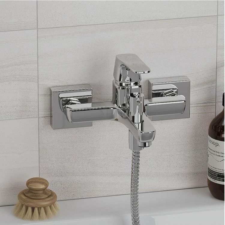 Смеситель для ванны Paini Bari RTCR111 Хром Смеситель для ванны Paini Bari RTCR111 Хром