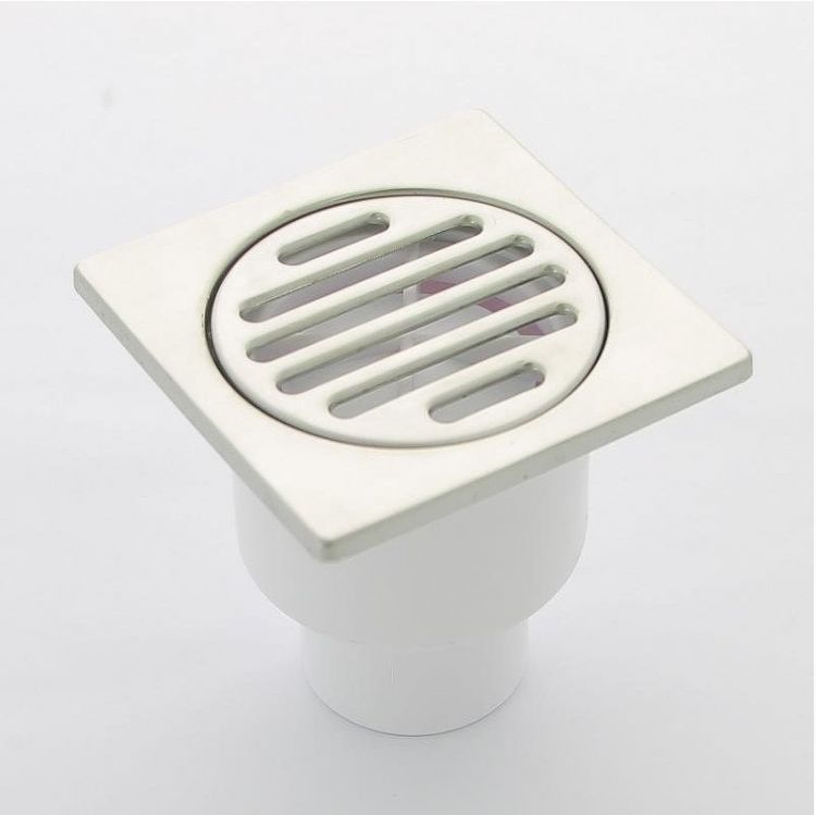 Душевой трап McAlpine MRFG4V с решеткой цвет Белый