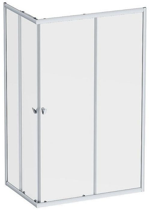 Душевой уголок AM.PM Sunny 120х80 W87G-403-12080-MT профиль Хром матовый стекло прозрачное