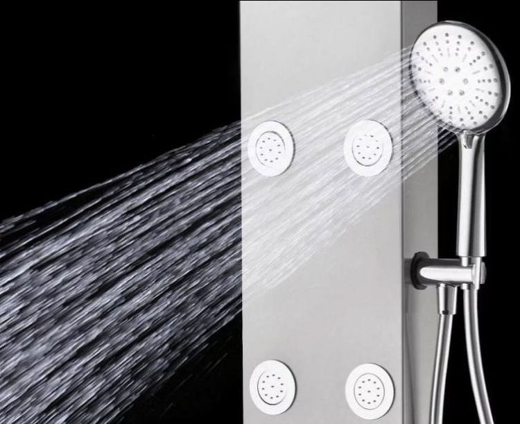 Душевая панель Aquanet Galaxy Shine 209997 Хром глянцевый