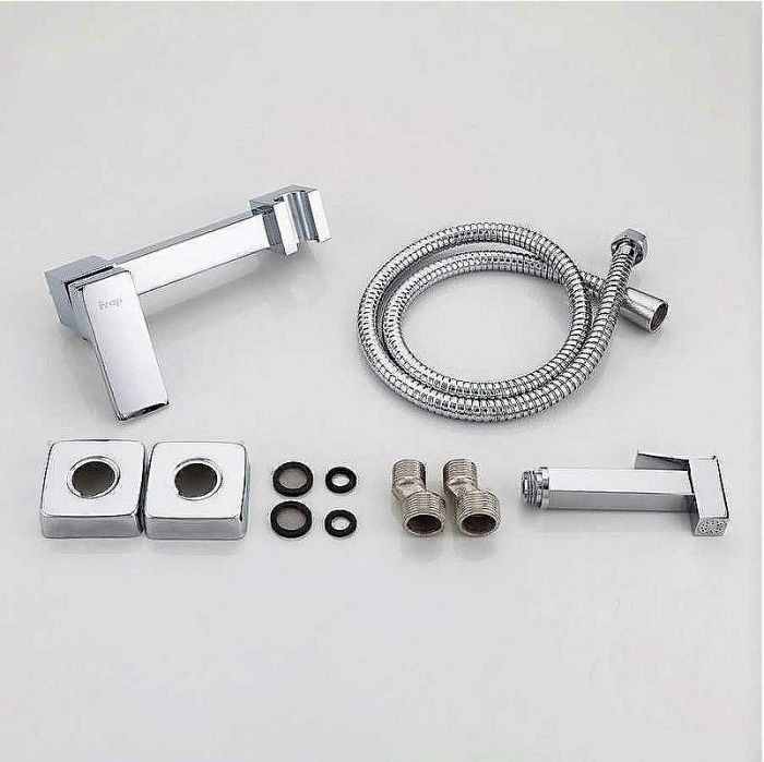 Гигиенический душ со смесителем Frap F7504 Хром