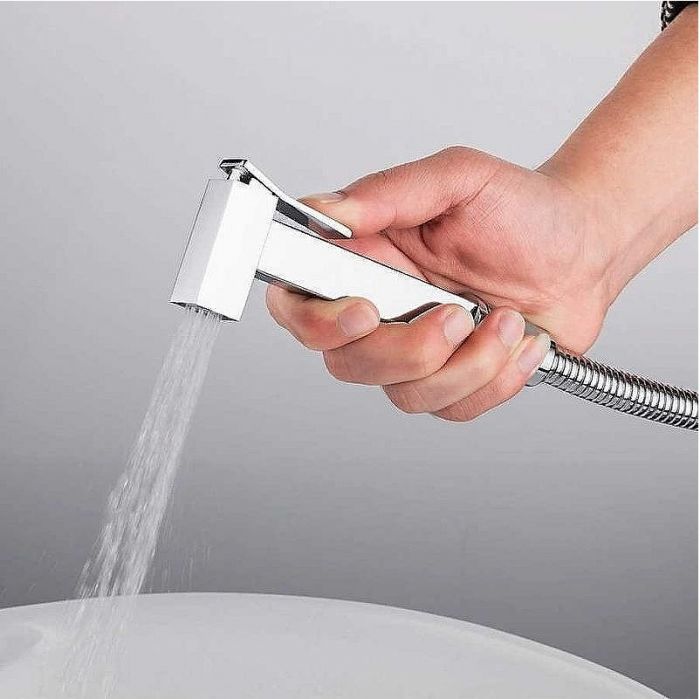 Гигиенический душ со смесителем Frap F7504 Хром