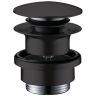Донный клапан Hansgrohe 50100670 click-clack Черный матовый