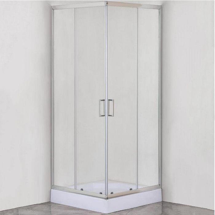 Душевой уголок Aquanet SE-800S 80x80 270064 профиль Хром стекло прозрачное