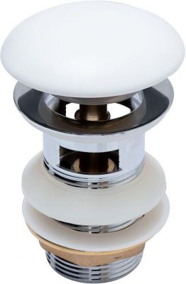 Донный клапан Aquanet 333928 click-clack цвет Белый матовый