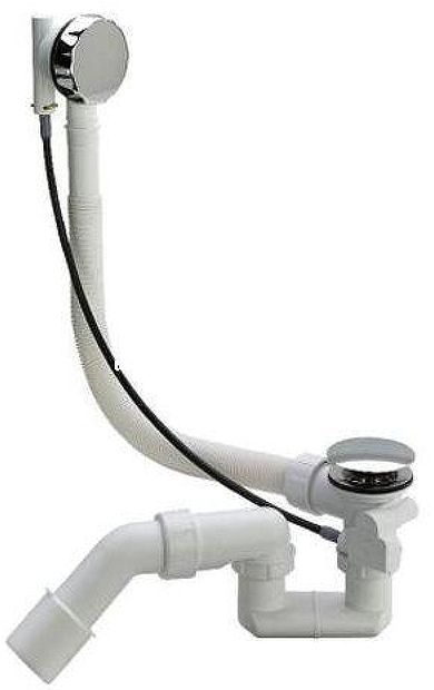 Слив-перелив Viega Simplex 595678 полуавтомат Хром