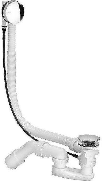 Слив-перелив Viega Simplex 595678 полуавтомат Хром