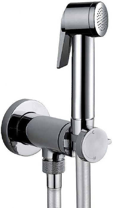 Гигиенический душ со смесителем Bossini Paloma Flat E37015B.030 Хром