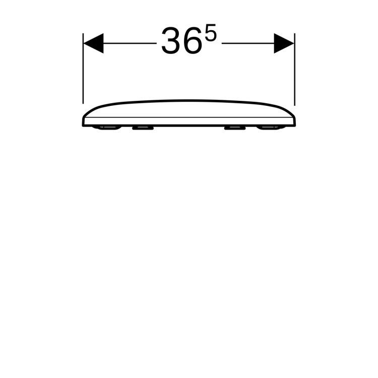 Сиденье с крышкой Geberit it!, 571900000