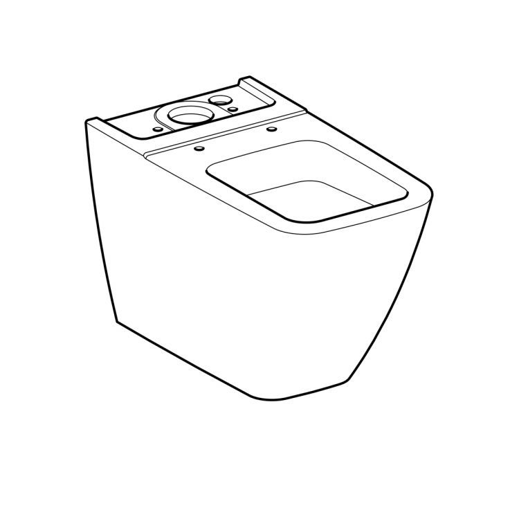 Унитаз напольный Geberit it!, 200920000 Унитаз напольный Geberit it!, 200920000