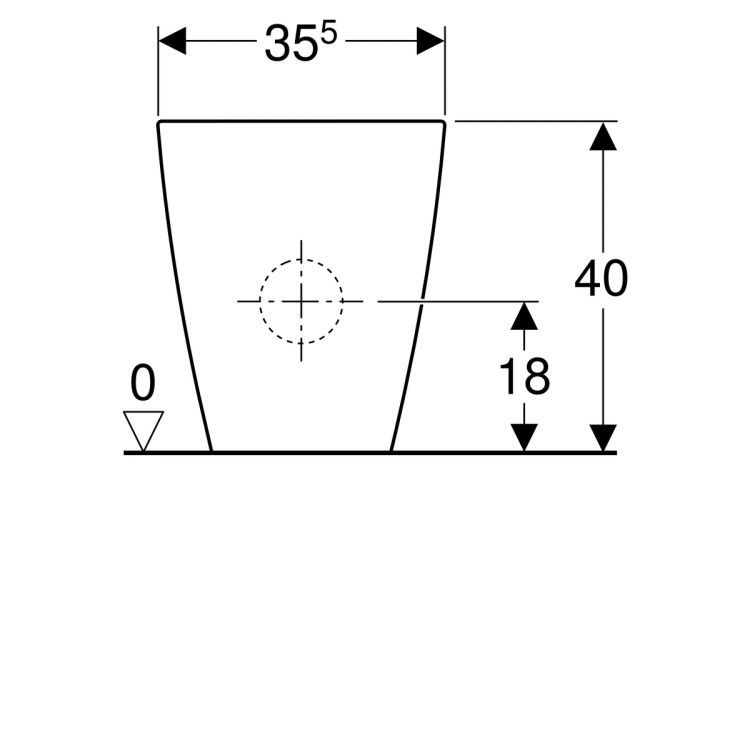 Унитаз напольный Geberit it!, 200920000 Унитаз напольный Geberit it!, 200920000