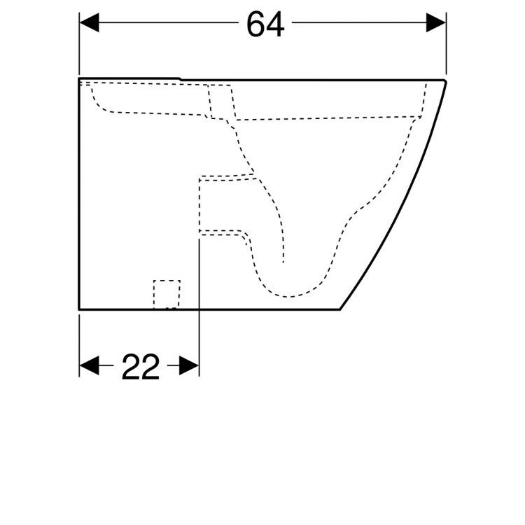 Унитаз напольный Geberit it!, 200920000 Унитаз напольный Geberit it!, 200920000