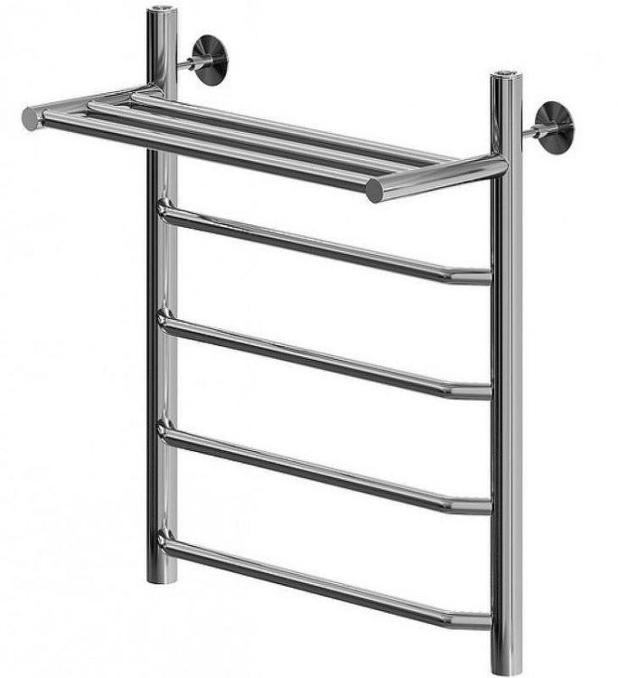 Водяной полотенцесушитель Aquanet Fiona 60x40 266739 с полкой Хром