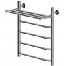 Водяной полотенцесушитель Aquanet Fiona 60x40 266739 с полкой Хром