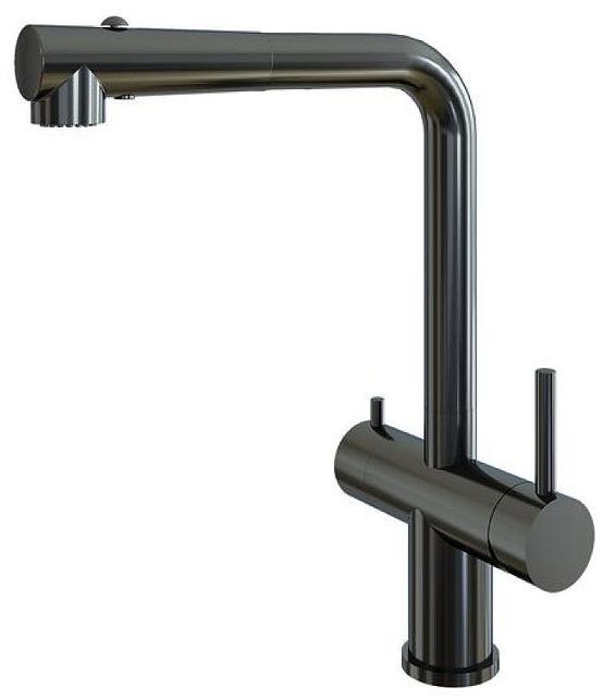 Смеситель для кухни Grandex Aqua Integra-SP 9020493 цвет Графит