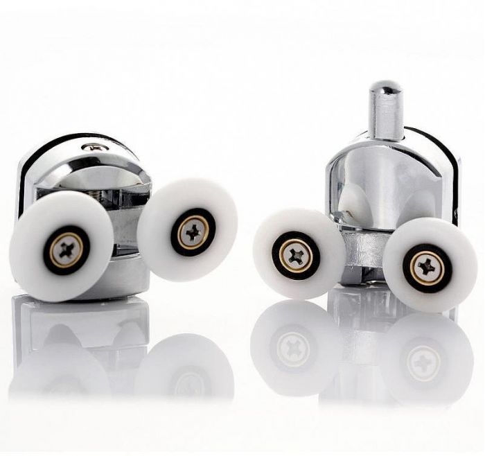 Душевой уголок Abber Schwarzer Diamant 150x80 AG30150MH-S80M профиль Хром стекло матовое