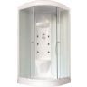 Душевая кабина Royal Bath RB 90HK7-WC-CH (белое/матовое)