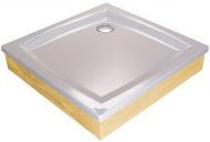 Акриловый поддон для душа Ravak Galaxy Elipso EX 100х100 A02AA01310 Белый