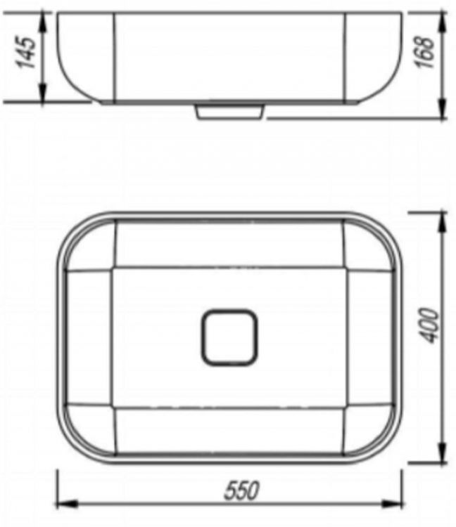 Раковина-чаша Florentina Наоми 55 10.330.00550.302 цвет Антрацит Раковина-чаша Florentina Наоми 55 10.330.00550.302 цвет Антрацит