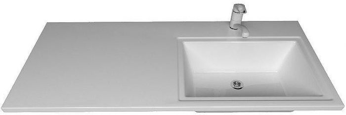 Раковина Stella Polar Мадлен 110 R SP-00000838 на стиральную машину Белая