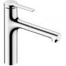 Hansgrohe Zesis M33 Смеситель для кухни, 1 отв., с вытяжным душем, sBox lite, цвет: хром