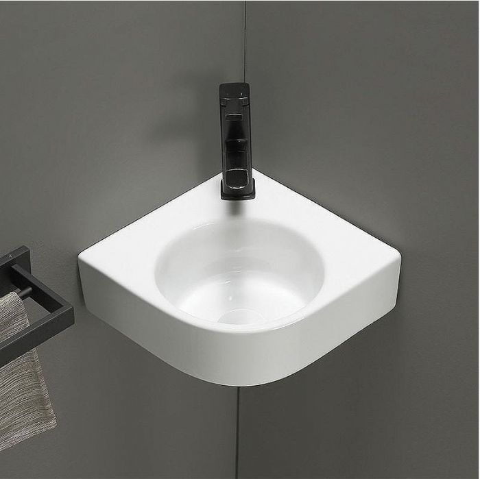 Раковина Vincea 44 VBS-502 угловая Белая