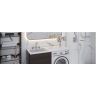 Раковина Paola Bella 120 L с местом под стиральную машину Белая Раковина Paola Bella 120 L с местом под стиральную машину Белая