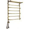 Электрический полотенцесушитель Domoterm Орфей с полкой П7 500x700 АБР EL Античная бронза Электрический полотенцесушитель Domoterm Орфей с полкой П7 500x700 АБР EL Античная бронза