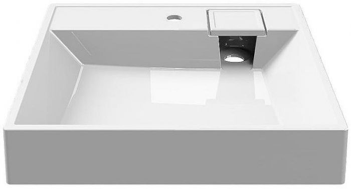 Раковина Paola Juno 60x60 на стиральную машину Белая глянцевая