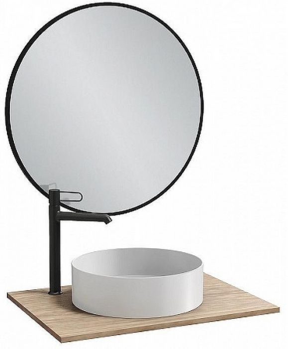 Зеркало Jacob Delafon Odeon Rive Gauche 90 EB1268-S14 Черный сатин