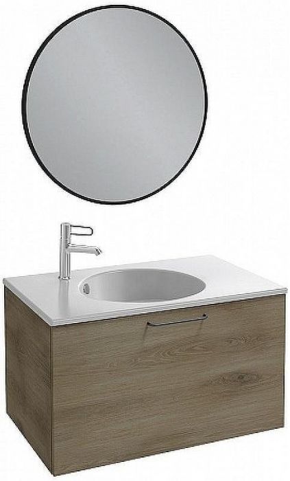 Зеркало Jacob Delafon Odeon Rive Gauche 90 EB1268-S14 Черный сатин